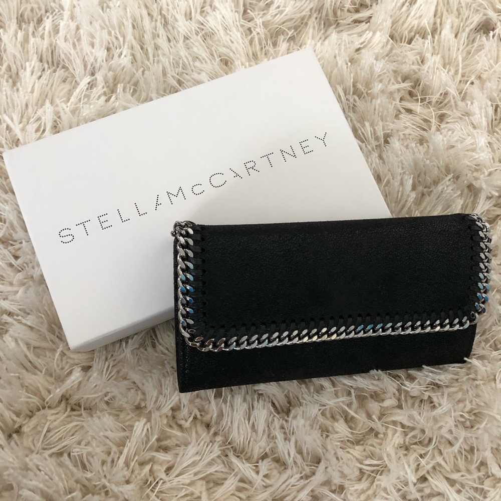 Stella McCartney Falabella wallet in black